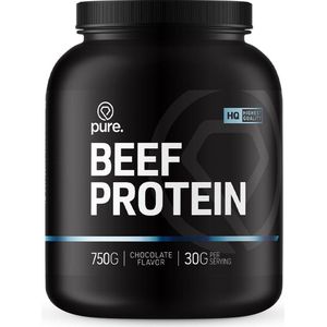 PURE Beef Protein - 750gr - rundeiwit - sojavrij - glutenvrij - lactosevrij