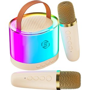 Equivera Karaoke Set voor Kinderen en Volwassenen - Karaokeset - Karaoke Set - Karaokesets - Karaoke Set Kinderen Volwassenen - Voor de Leukste Karaoke Avond!