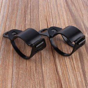 Richtingaanwijzer Mount Beugel Klem Zwart voor Motorfiets - Licht Indicator Vork Beugel Klem Houder 30-43mm