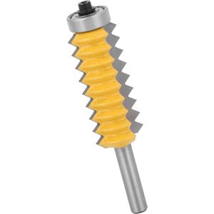 Multi-Beading Router Bit - Woodworking Milling - Multi-Tooth Side Milling Cutter with Multi-Tooth Tenon Knife 8X55 .