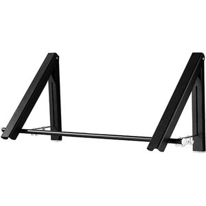 Kledingrek Opvouwbaar Wandgemonteerd Heavy Duty Aluminium Houder - Kledingstukken Opslag Hanger voor Slaapkamer Wasruimte
