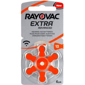 POWERDEAL 240 X Rayovac Extra hoortoestelbatterijen 13 (oranje)