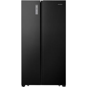 Heinner Amerikaanse Koelkast met LED Touch Display - Full No Frost - 519 Liter - 36 dB - Multi Air-Flow Systeem - 5 Jaar Garantie - Zwart
