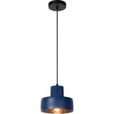 Lucide OPHELIA - Hanglamp - Ø 20 cm - 1xE27 - Blauw