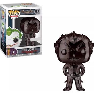 Funko Pop The Joker 53 Exclusive Black Chrome