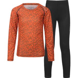 Tenson Sportshirt - Maat 158  - Unisex - oranje/zwart