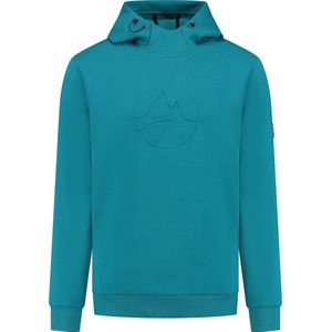 Travelin' Ivar - Zachte heren hoodie - Trui met capuchon - Blauw