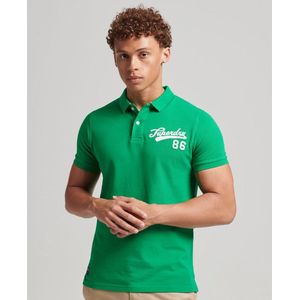 Superdry Vintage Superstate Polo Groen S Man