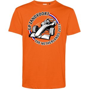 T-shirt Rond GP Zandvoort 2023 | Formule 1 fan | Max Verstappen / Red Bull racing supporter | Oranje | maat S