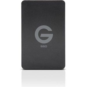 G-Technology G-DRIVE ev RaW GDEVRSSDEA5001SDB - Solid state drive - 500 GB - extern (draagbaar) - 2.5 - USB 3.0 / SATA 6Gb/s