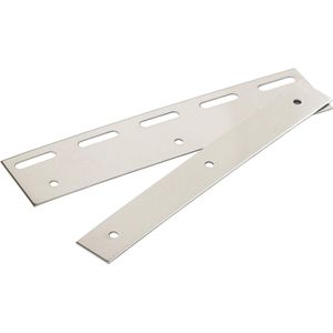 Kerbl Klemming en pendelstrip 200 mm, roestvrij staal voor PVC-gordijn