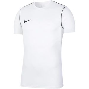 Nike Dri-FIT Mannen Sportshirt - White/Black/Black - Maat L