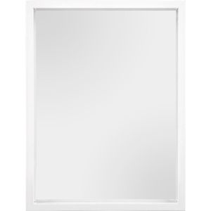 Spiegel - Wandspiegel - Trion Lea - Wit - 34x45cm - Spiegelglas - Polystyreen