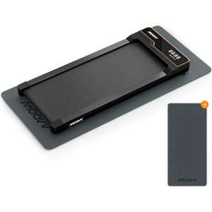 Moovv SmartStep - Loopband 1-6km/u - Met Beschermmat - Walking Pad - Wandelband Bureau Elektrisch - Fitness voor Thuis