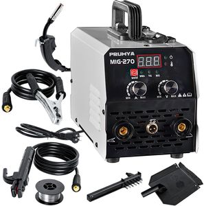 Draagbare 200A Inverter Lasapparaat met LED Digitaal Display - MIG/MMA Multifunctionele Elektrische Lastransformator 220V voor Auto-herstel/Metaalbewerking