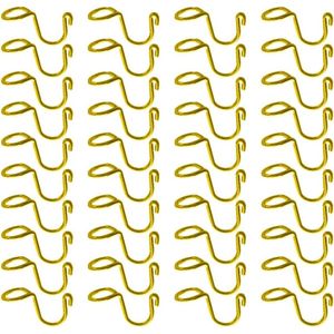 Kleerhangerhaken - Ruimtebesparend - 40 Stuks - Goud - Roestvrij Staal