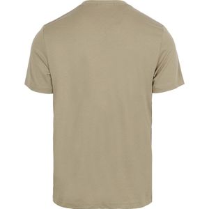 Fred Perry - T-Shirt M4580 Kaki - Heren - Maat S - Slim-fit