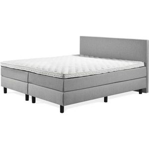 Boxspring Luxe 180x220 Glad Grijs
