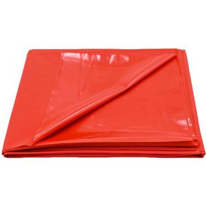 Smart Moves - PVC bed sheet - Rood - 200 x 220 cm