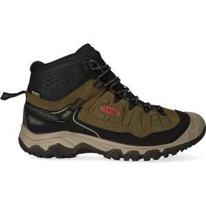 Keen Targhee IV Mid Heren Wandelschoenen Dark Olive/Gold Flame | Groen | Nubuck | Maat 46 | K1028987