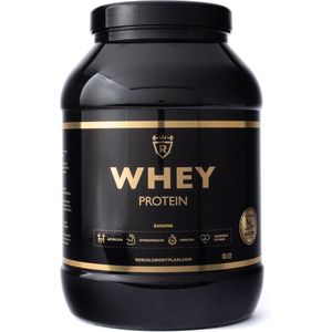 Rebuild Nutrition Whey Proteïne - Banaan smaak - Whey Protein - Proteïne Poeder - Hoogwaardige Eiwitpoeder - 80 Eiwitshakes - 2000 gram