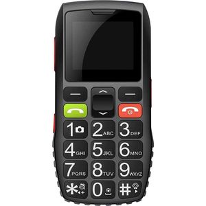 Senioren Mobiele Telefoon 4g - Senioren GSM - SOS Functie - Zwart