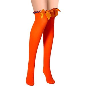 Apollo - Dames Fantasy panty stay up - Oranje - One Size - Panty - Stay up kousen dames - Pantys - Stay up panty - Panty's