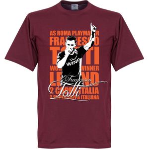 Totti Legend T-Shirt - Rood - XXL