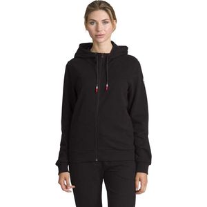 Rossignol Logo Fl Hood Sweatshirt Met Rits Zwart XS Vrouw