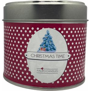 Geurkaars christmas time groot (200ml)