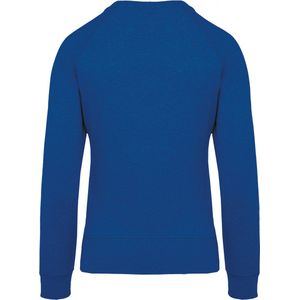 Kariban Damessweater BIO ronde hals raglanmouwen K481 - Ocean Blue Heather - XL