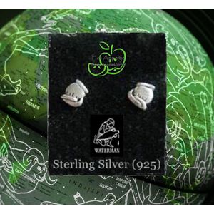 Horoscoop Teken Oorstekers - Sterling Zilver 925 - Waterman (2) - Casual Feest - Unisex - Kinderen Jeugd Volwassenen