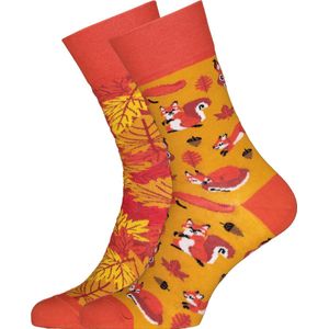 Many Mornings unisex sokken Squirrels - Unisex - Maat: 35 - 38
