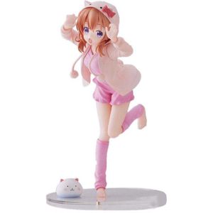 Sega Is The Order A Rabbit Luminasta Pvc-beeld Konijnenhuis Theeparty: Bloom Cacao 18 Cm Roze