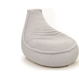 Drop & Sit - Zitzak/Stoel - Noa JR - Teddy - Beige - 100 Liter