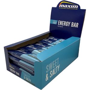Maxim Energy Bar - 25 x 55g - Energierepen - Sportvoeding - Sweet & Salty