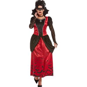 SMIFFY'S - Gemaskerde gothic vampier kostuum voor vrouwen - XS