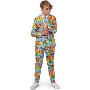 OppoSuits TEEN BOYS POKÉMON™ - Tiener Pak - Nintendo Game Pikachu Bulbasaur Squirtle Charmander Outfit - Meerkleurig - Maat EU 158/164