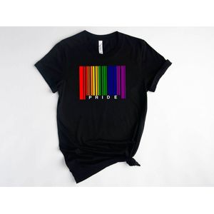 Lykke LGBTQ Unisex T-Shirt| Lgbt Pride Rainbow T-shirt| Maat XL