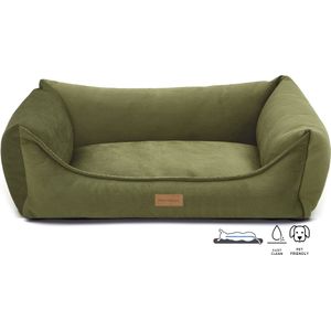 Dog's Lifestyle Orthopedische Hondenmand Premium Jolie Groen XL 120cm Easy Clean -ook in M&L