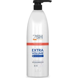 PSH - Pro Extra Volume - Honden En Katten Shampoo - Extra Volume - Zonder Parabenen en Siliconen - PH Gebalanceerd - 1L