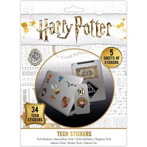 Stickerset - Harry Potter - 5 vellen