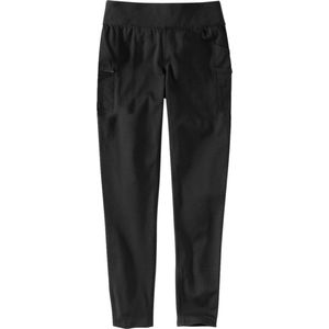 Carhartt Legging - Dames - Stretchbroek - Lichtgewicht - Zweet afvoerend - Geur werend - Zwart - Carhartt Force Utility Legging - Yogabroek