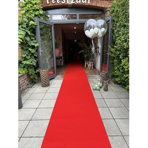 Rode Loper - Tapijt 100x6000 - Rood
