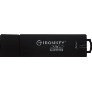 Kingston Technology IronKey D300 USB flash drive USB Type-A 3.2 Gen 1 (3.1 Gen 1) Zwart