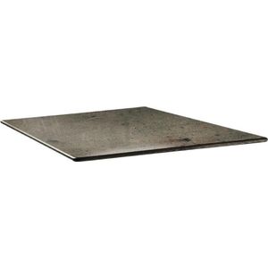 Topalit Smartline vierkant tafelblad beton 70cm