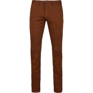 Suitable - Chino Sartre Cognac - Slim-fit - Chino Heren maat 26