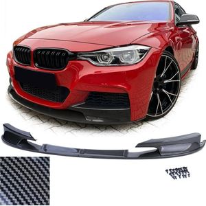 Bmw 3 Serie F30 F31 M Pakket Spoiler Carbon Look Voorspoiler Splitter 320 325 330 335 M3 LCI