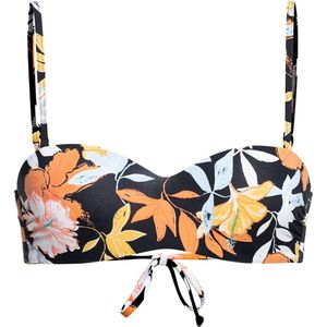 Roxy Beach Classics Bandeau Bikini Top - Anthracite S Island Vibes