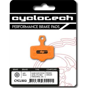 Sram Red- Force -Rival ETAP AXS remblokken, Cyclotech Prodisc Ceramic